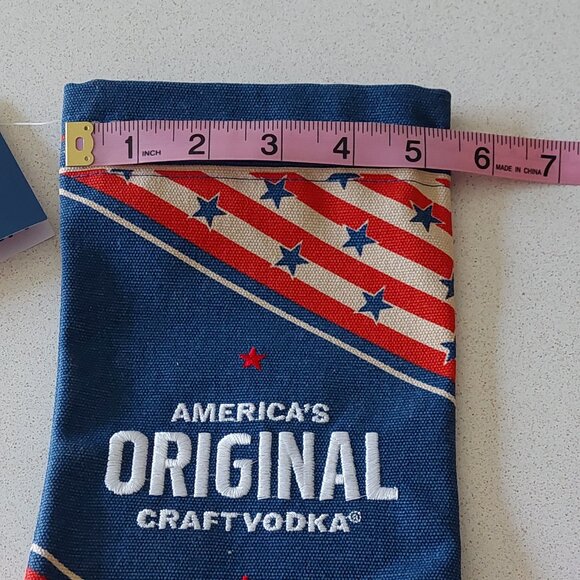 NEW - Tito's Set of 2 Canvas Craft Vodka Drawstring Bags - Picture 7 of 9
